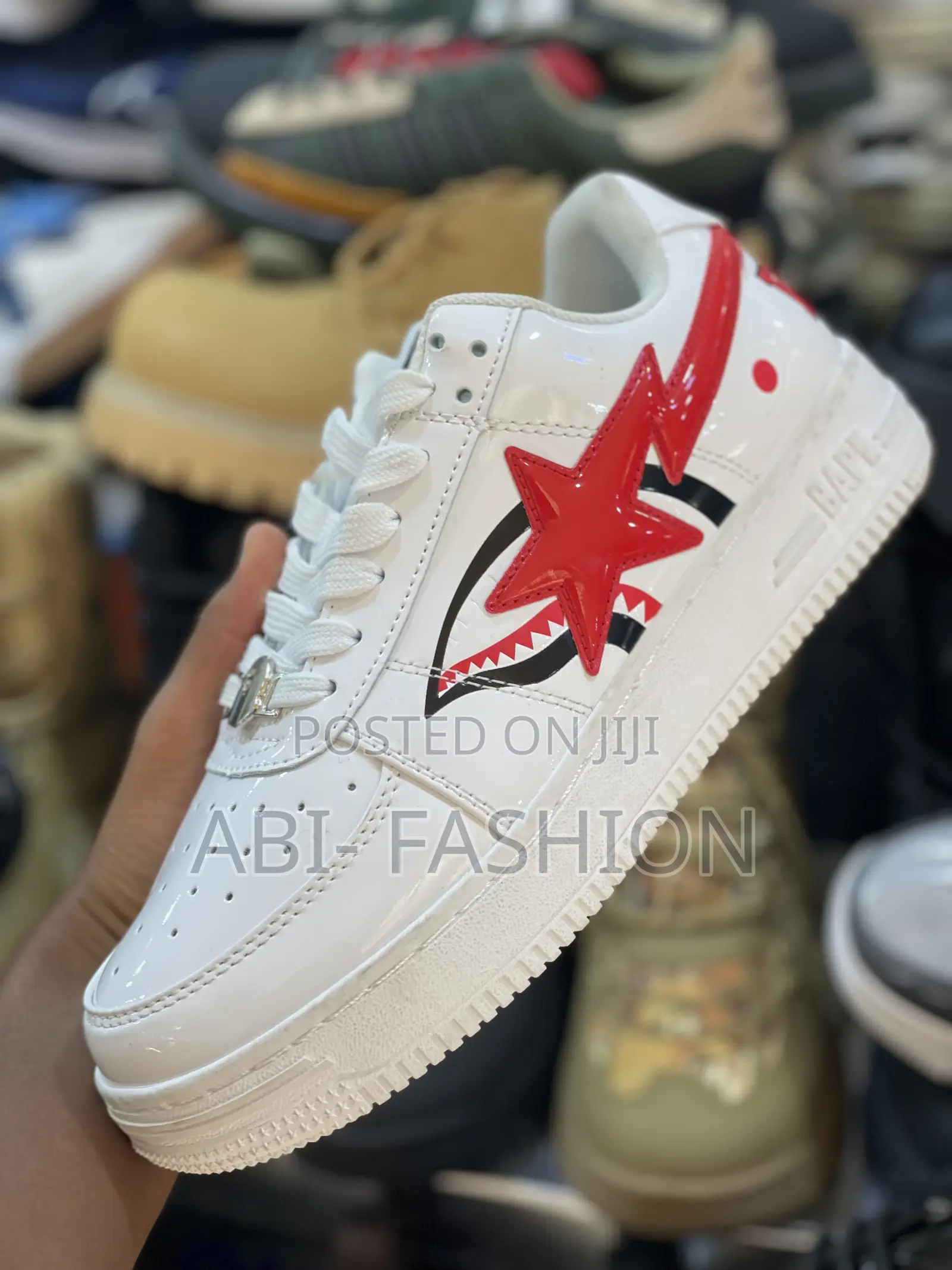 Nike Bape Red and Black