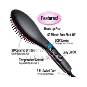 Kemei Km-1320 Professional Hair Straight Comb