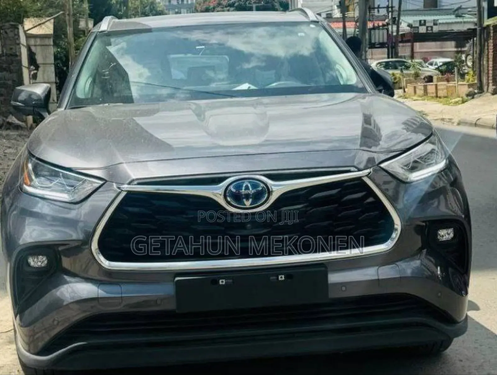 New Toyota Highlander Hybrid 2023 Gray