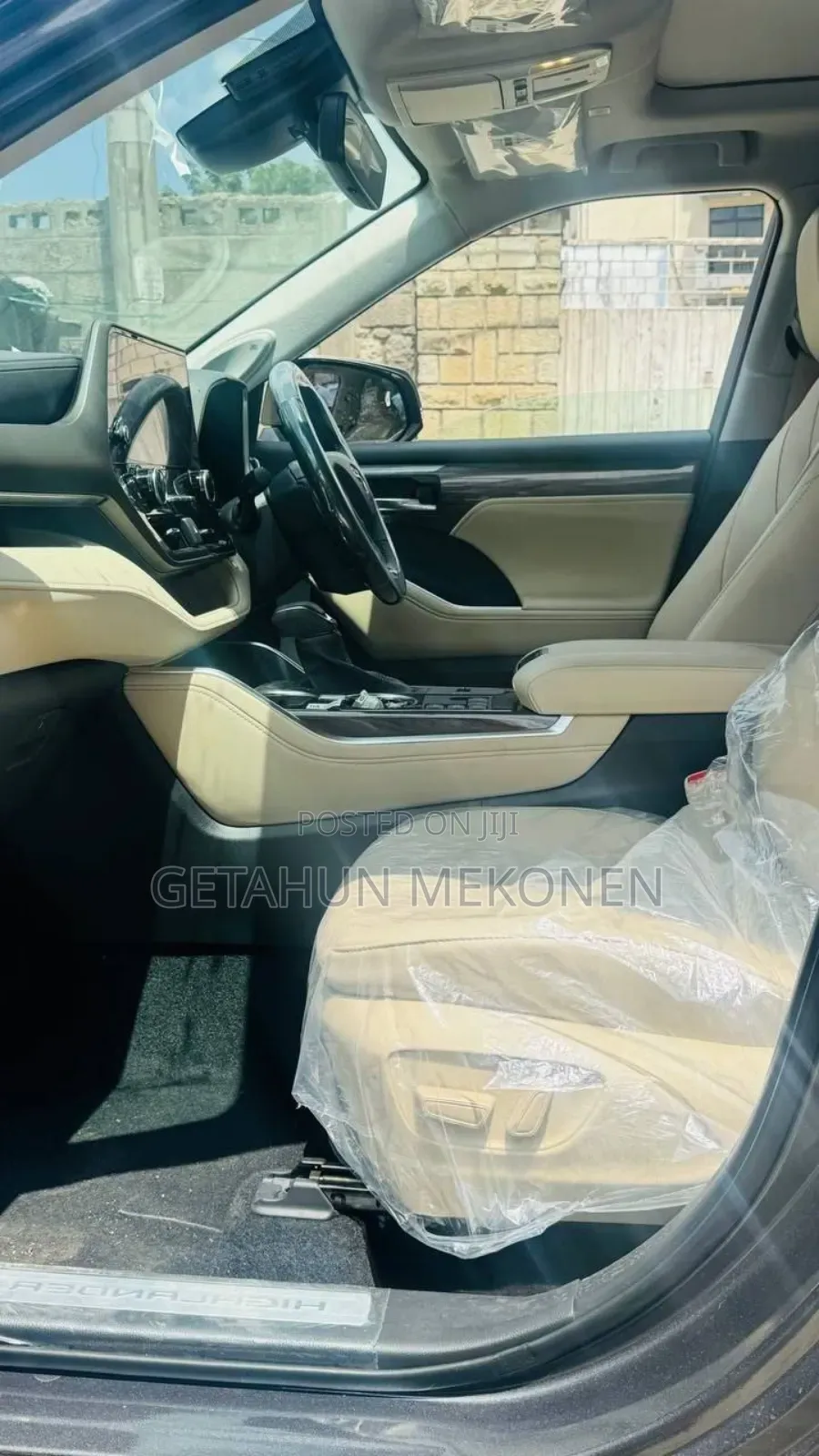 New Toyota Highlander Hybrid 2023 Gray