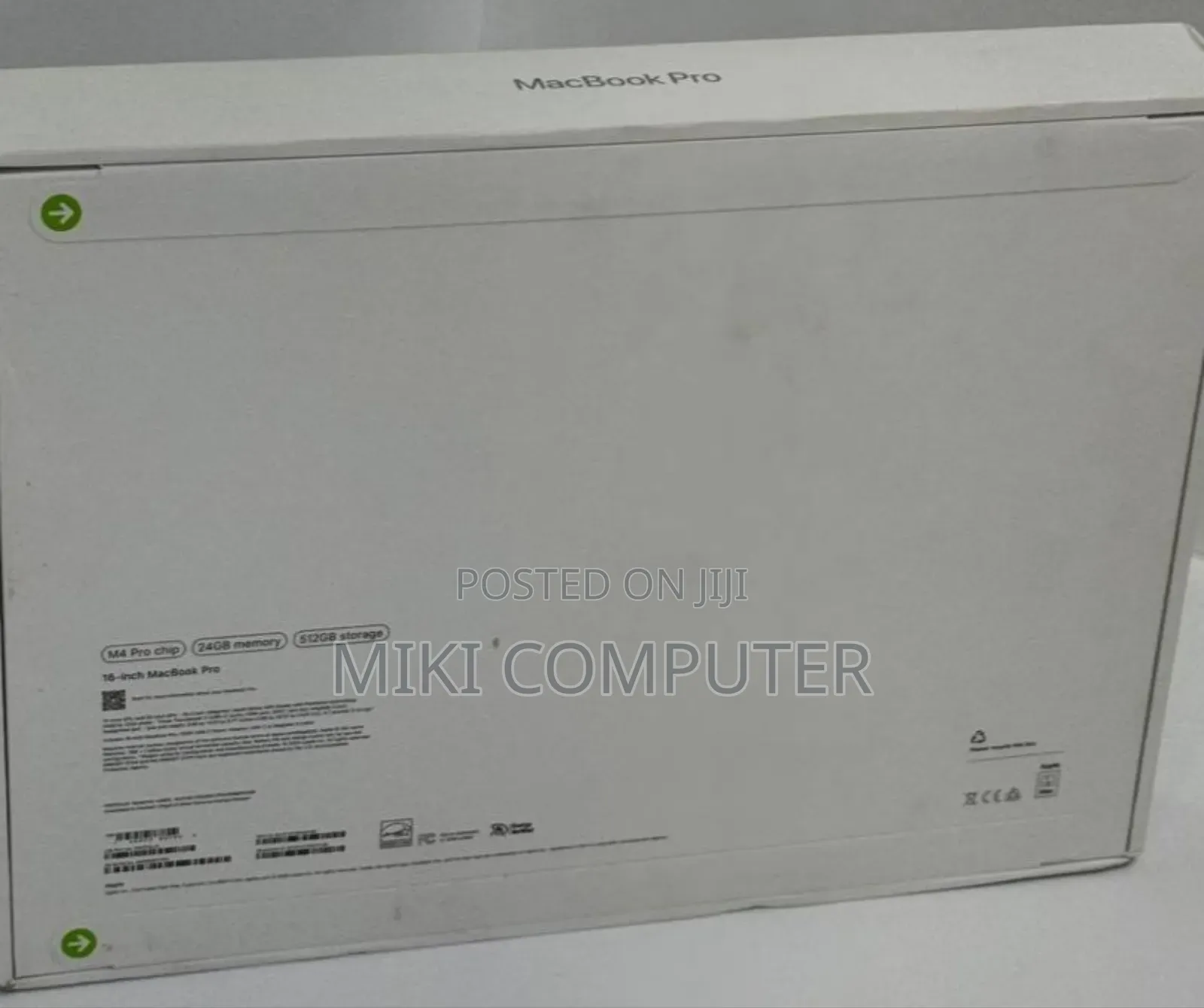 New Laptop Apple MacBook Pro 2024 M4 Max 14-Inch 24GB Intel SSD 512GB