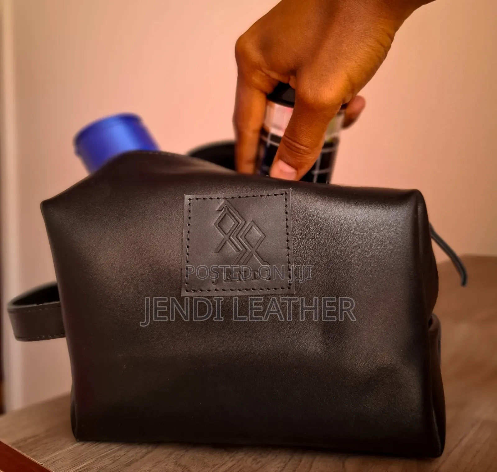 Toiletry Leather Bag