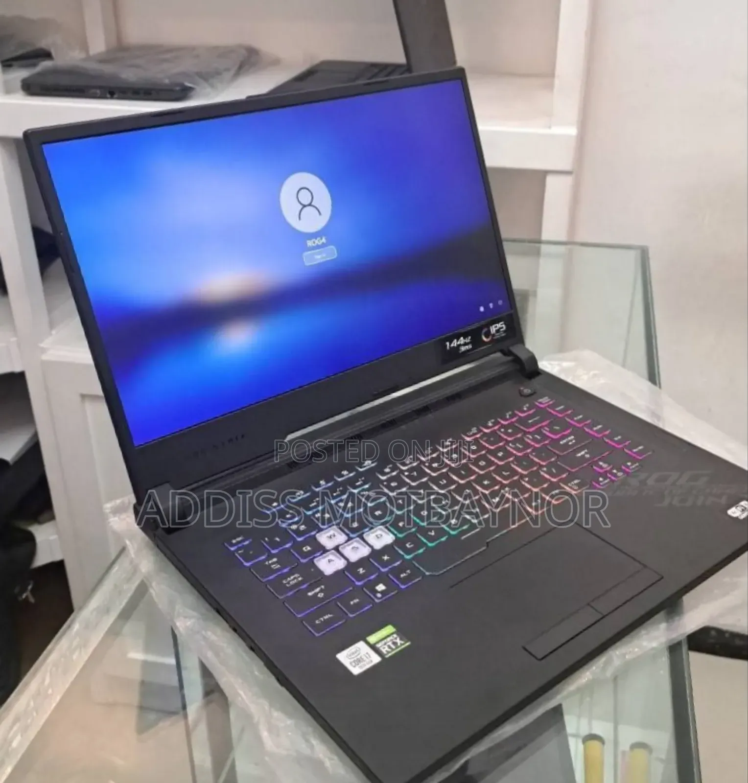 New Laptop Asus ROG Strix G15 16GB Intel Core I7 SSD 512GB