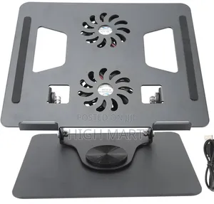 Photo - A Laptop Stand Fan With 3600 Rotating Base
