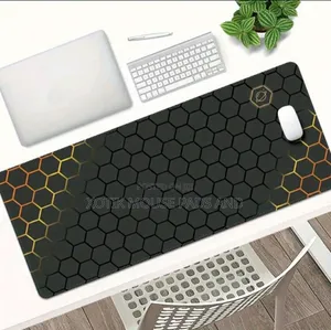 Hexagon Pattern Cool Gaming Mouse Pad - Desk Mat