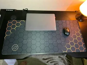 Hexagon Pattern Cool Gaming Mouse Pad - Desk Mat