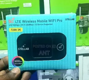 Wifi Modem Router 5g Stellar Fast Speed and Durable Batery Capacity