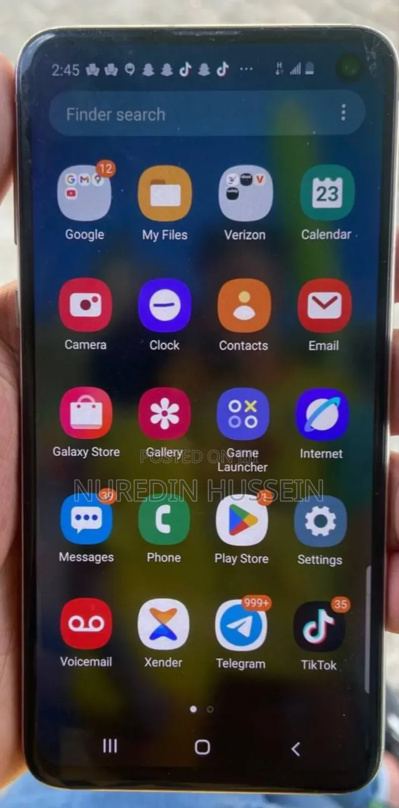 Samsung Galaxy S10e 128 GB Purple