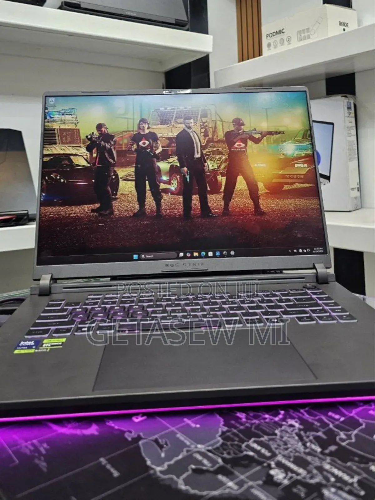 New Laptop Asus ROG Strix G16 G614 16GB Intel Core Ultra 9 SSD 1T