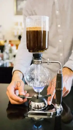 Siphon Steam Coffee Maker Machine