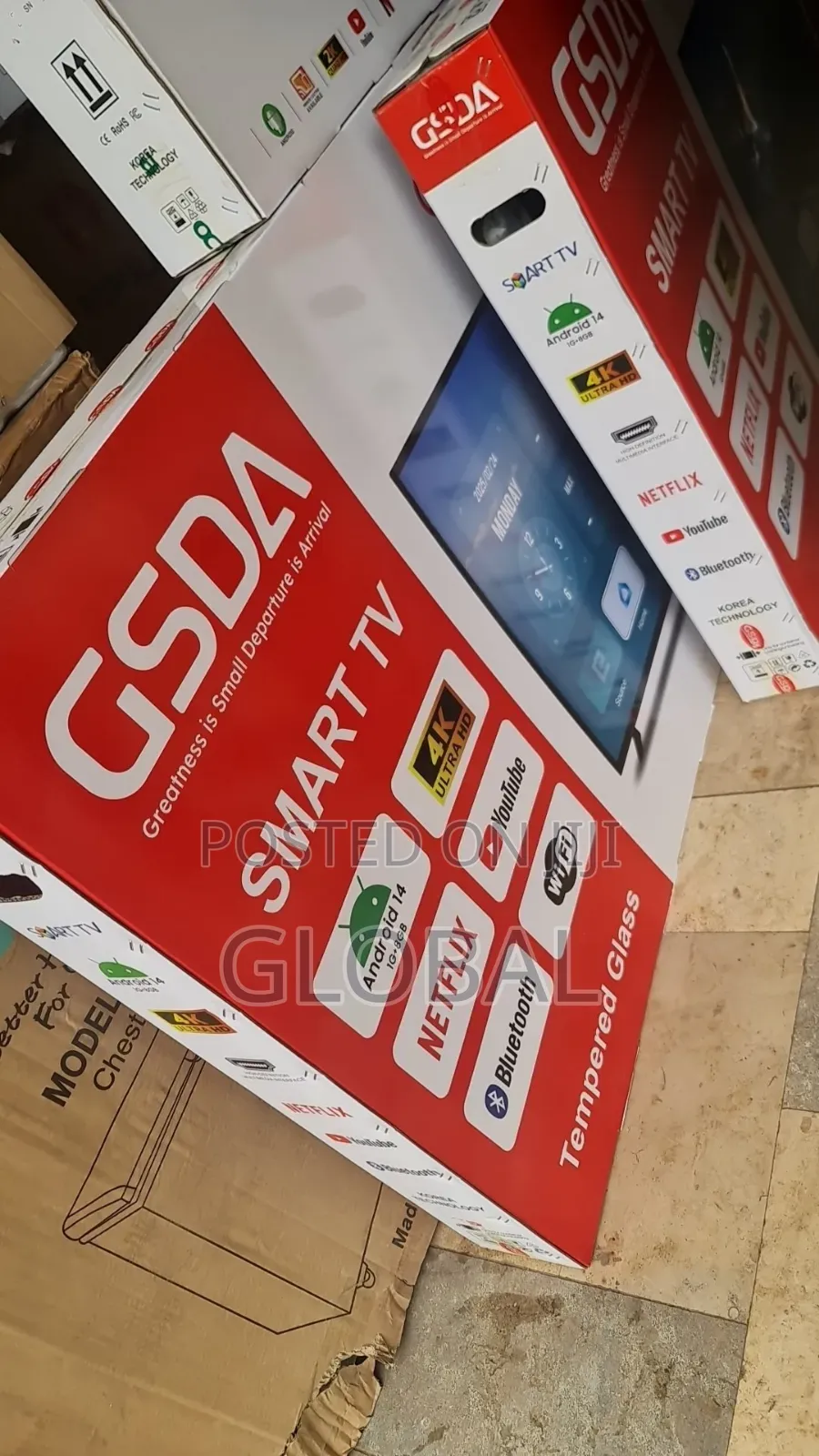 Gsda 60"Inch Double Tv Smart