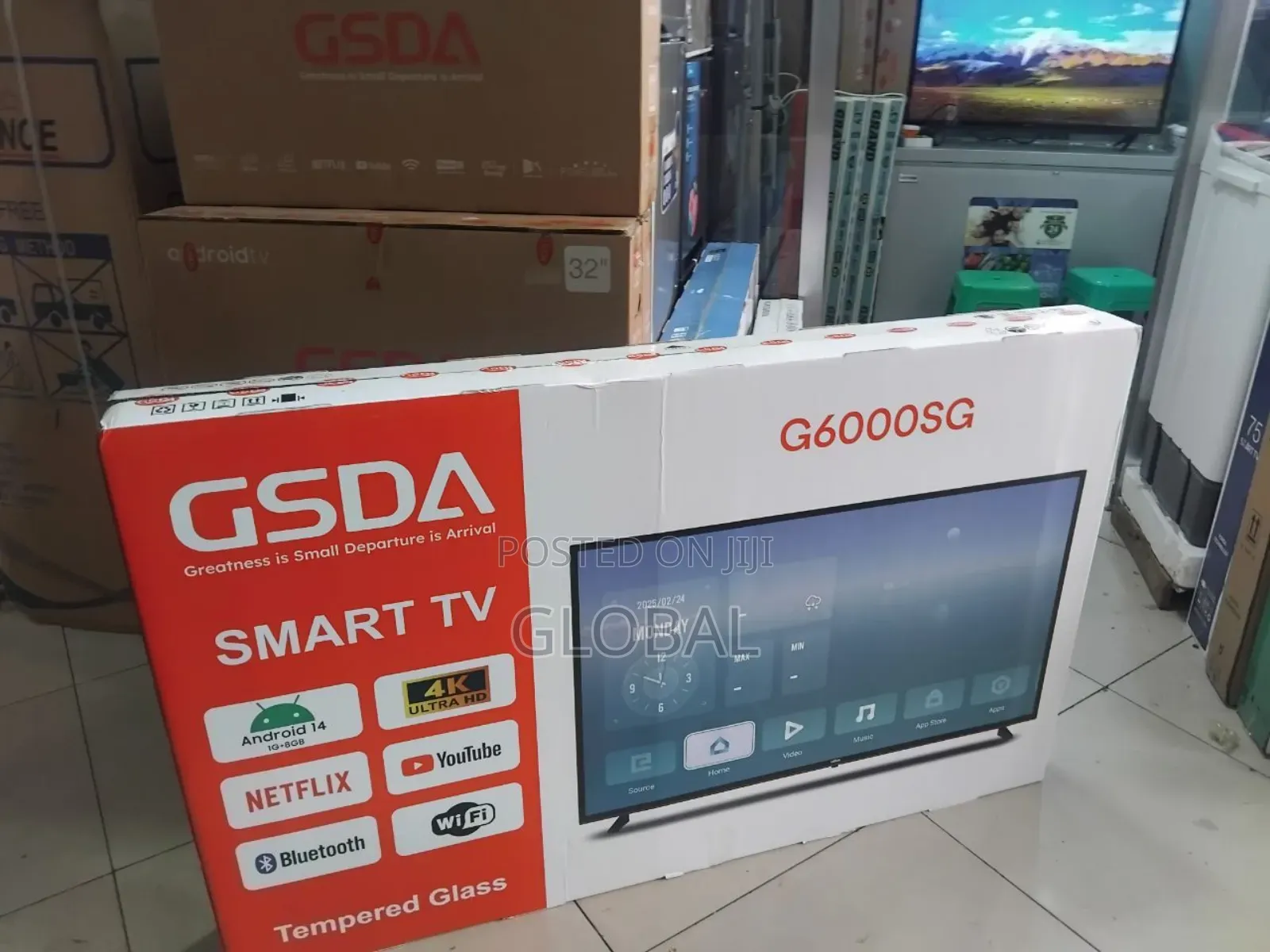 Gsda 60"Inch Double Tv Smart
