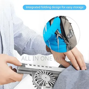 Foldable Laptop Stand With Dual Cooling Fans