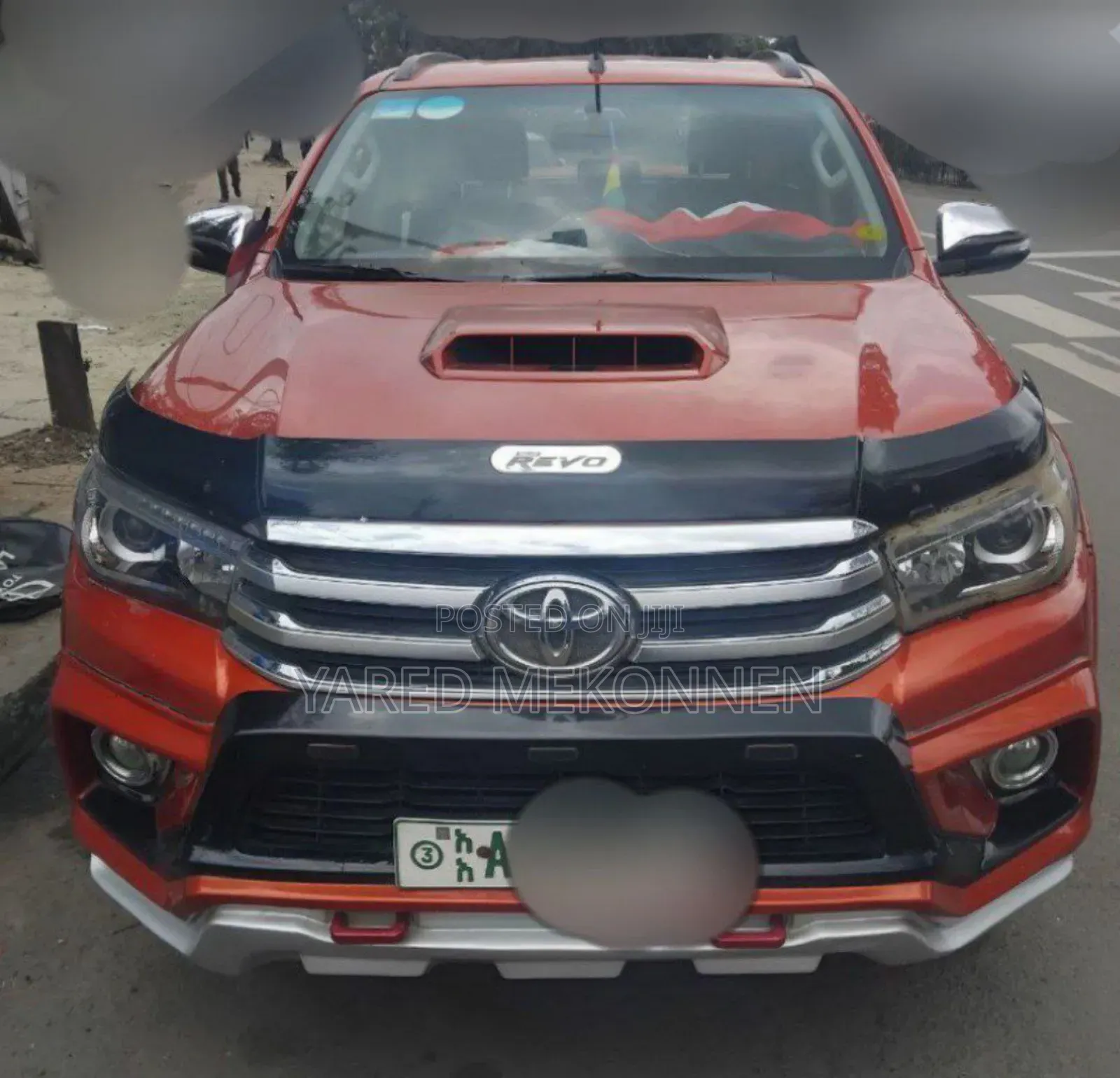 Toyota Hilux 2017 Orange
