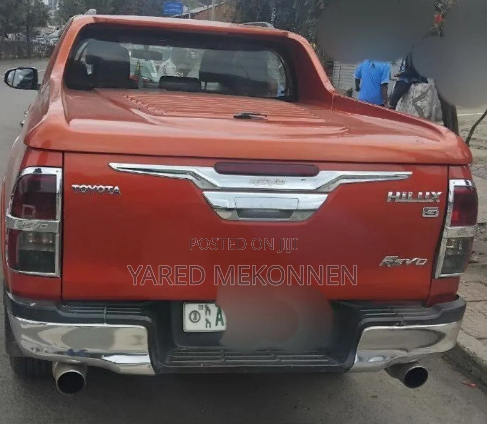 Toyota Hilux 2017 Orange