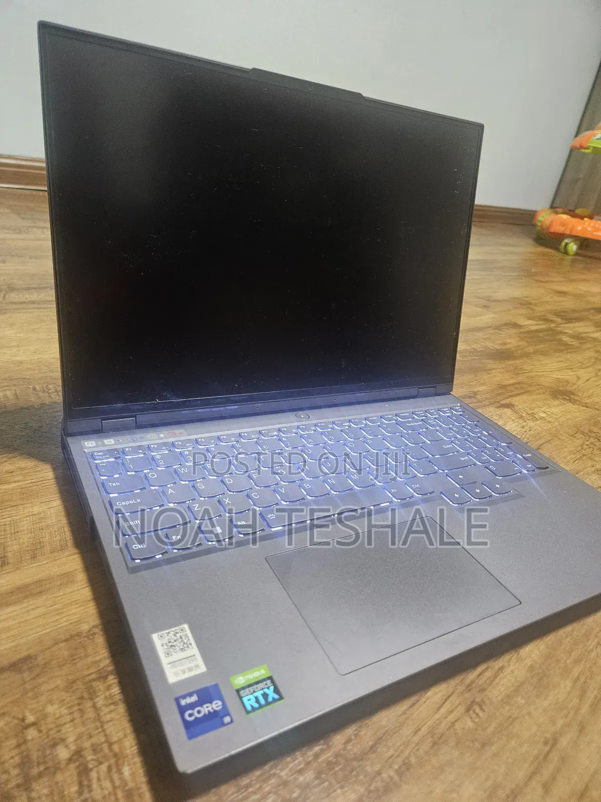 Lenovo Legion Y7000P IRX9 Gaming Laptop 12GB Intel Core I9 SSD 500GB