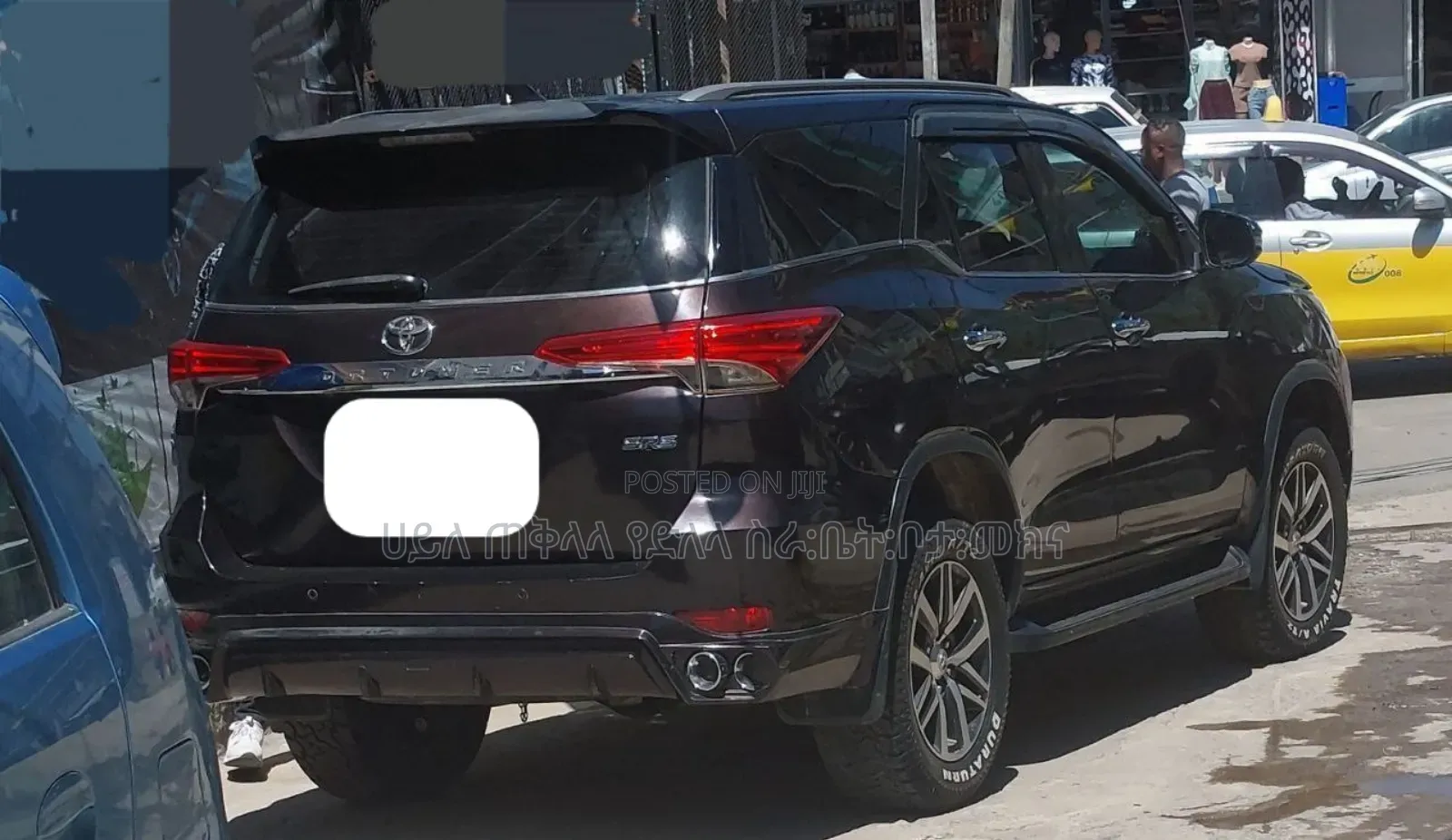 Toyota Fortuner 2018 Matt Black