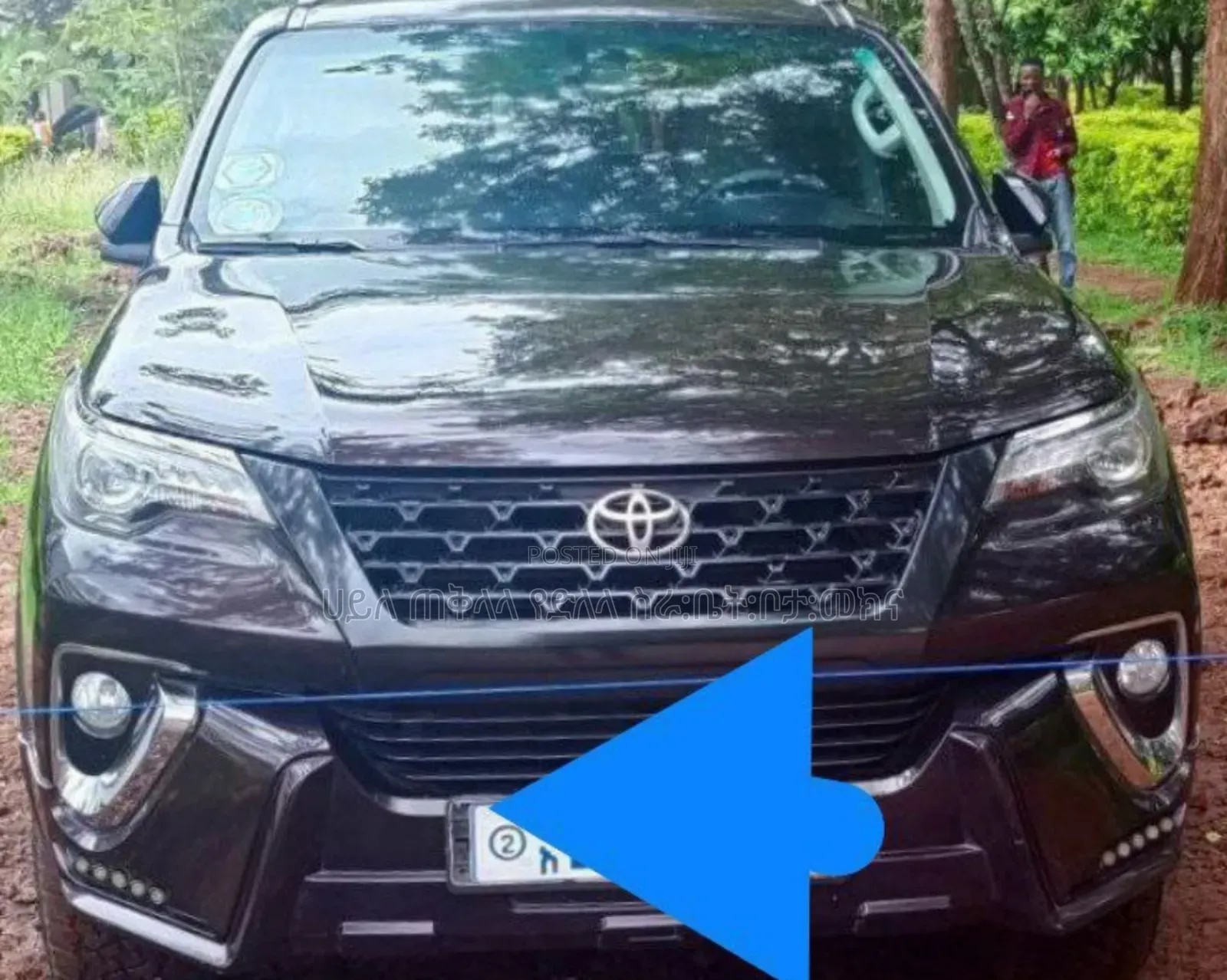 Toyota Fortuner 2018 Matt Black