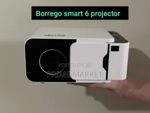 Photo - Borrego Smart 6 Mini Projector – Ultra Hd Android 13