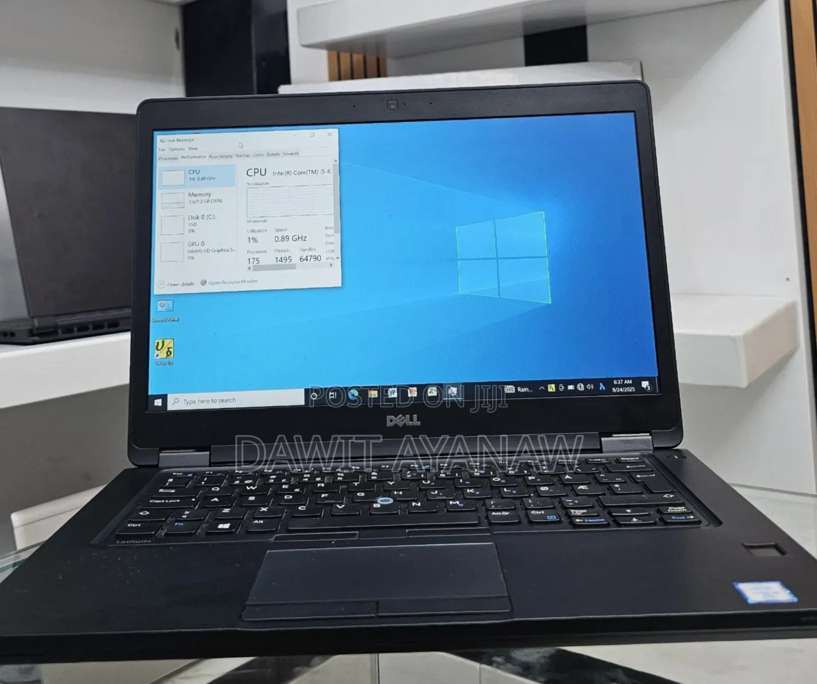New Laptop Dell Latitude 5480 8GB Intel Core I7 SSD 256GB