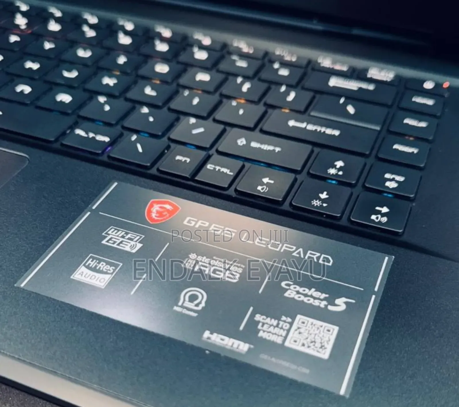 New Laptop MSI 16GB Intel Core I7 SSD 1T