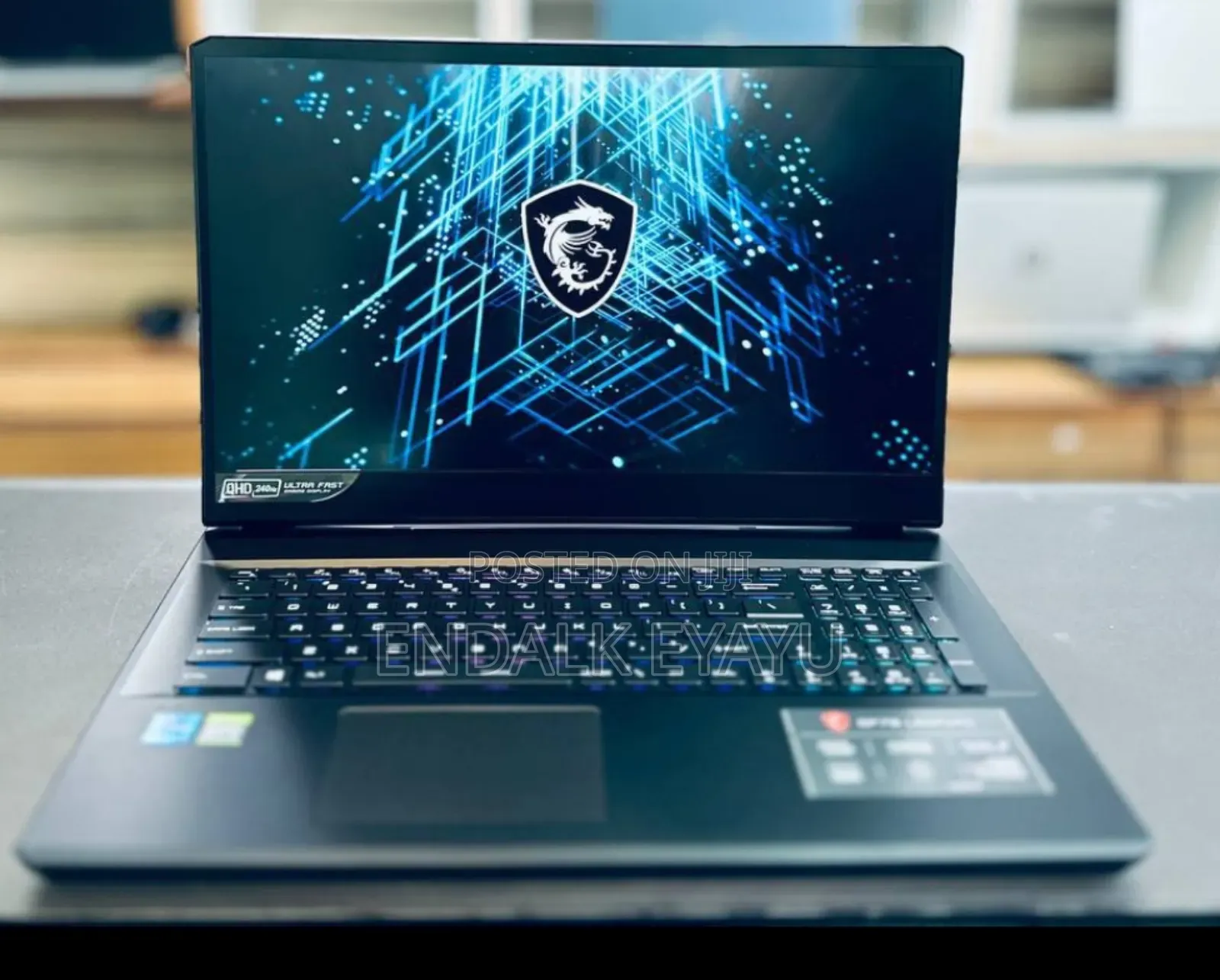 New Laptop MSI 16GB Intel Core I7 SSD 1T