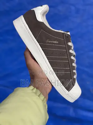 Photo - Adidas Superstar Old School Brown Suede Casual