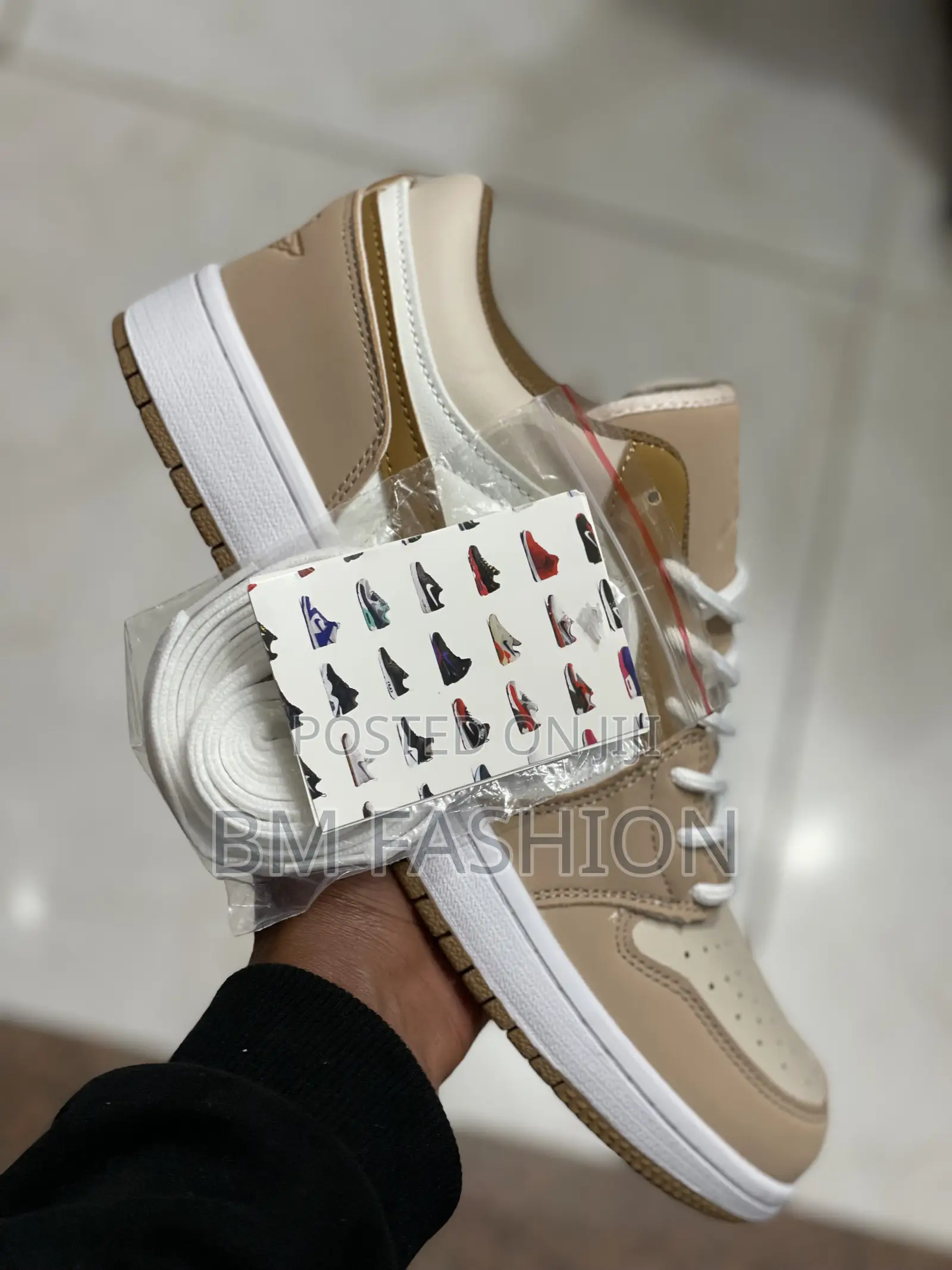 Air Jordan 1 Men’S Low Khaki and Creamy