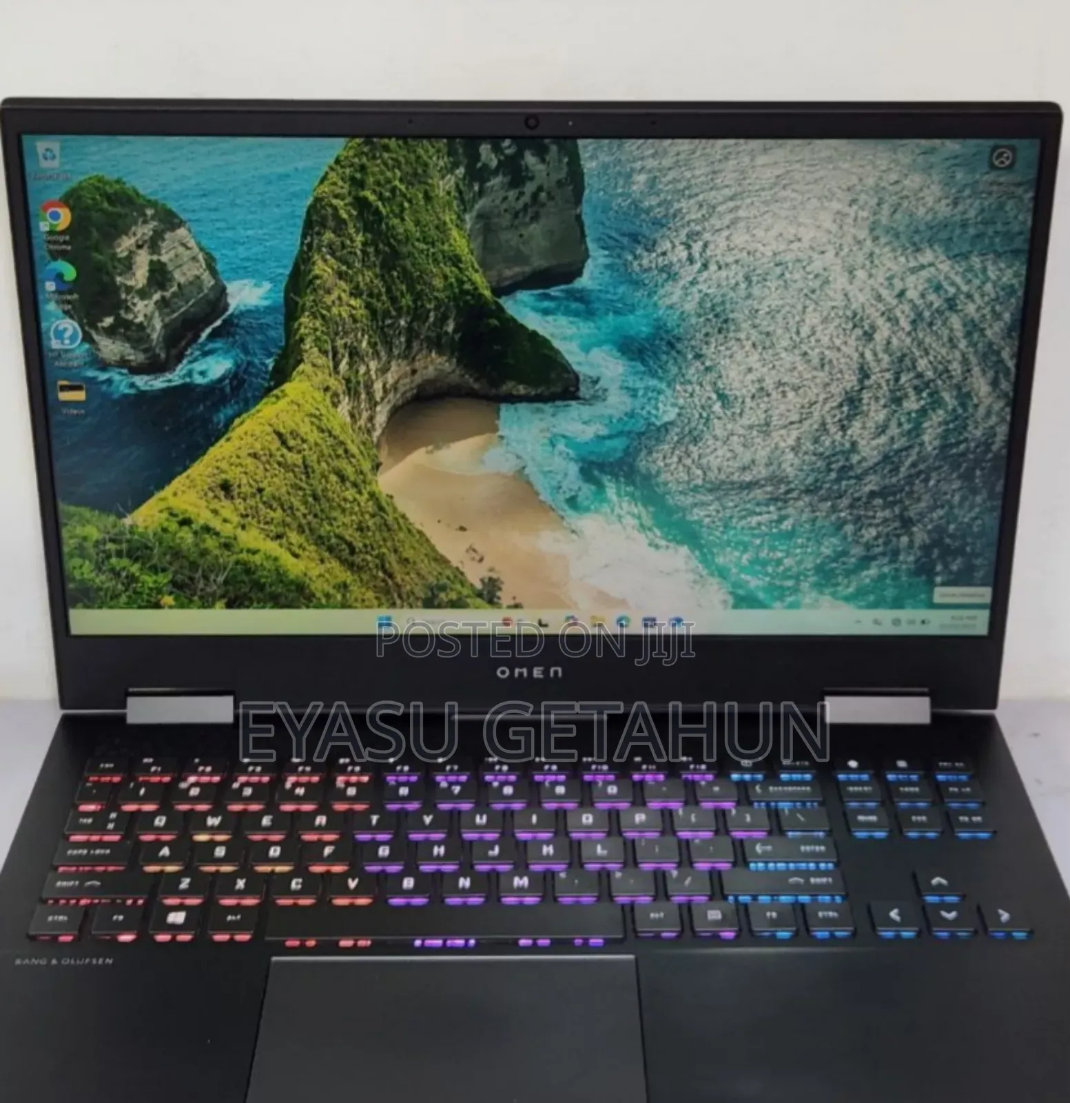 New Laptop HP Omen 15 16GB AMD Ryzen 7 SSD 512GB