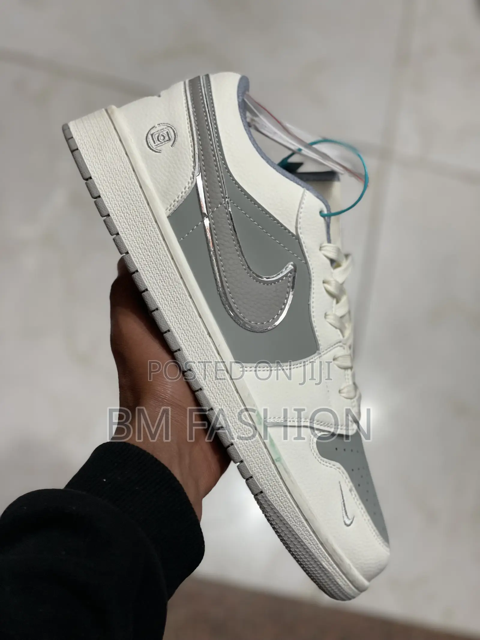 Jordan 1 Men’S Low Dunk Quality Gray X White