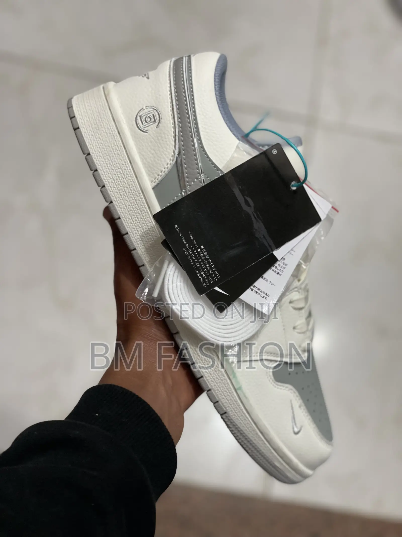 Jordan 1 Men’S Low Dunk Quality Gray X White