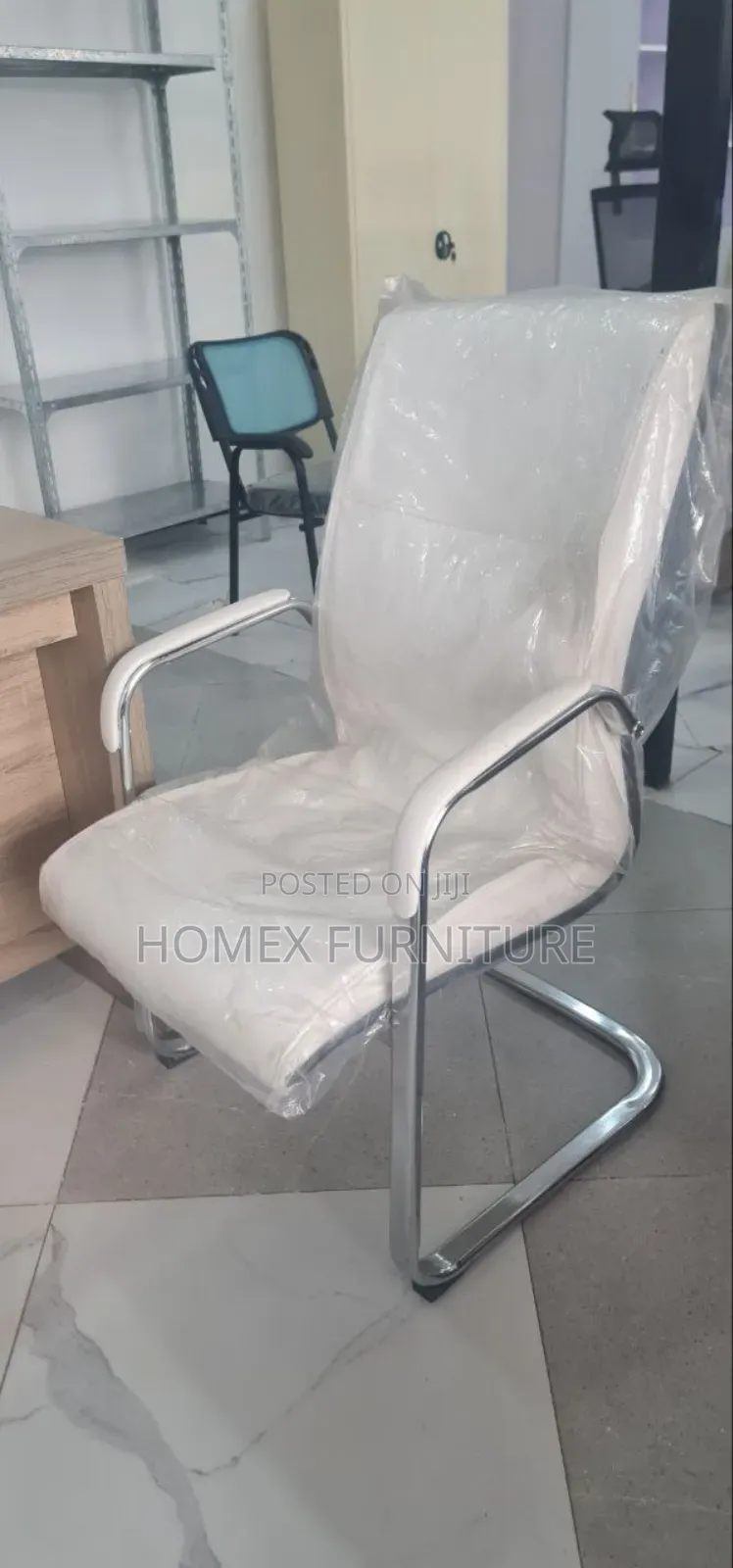 Secretarial /Staff Leather Chair