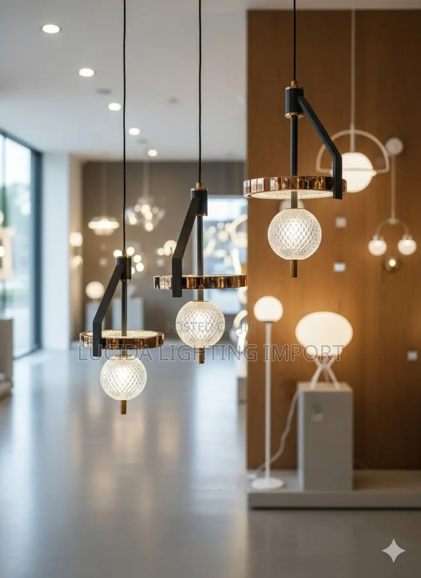 ዘመናዊ ተንጠልጣይ መብራት