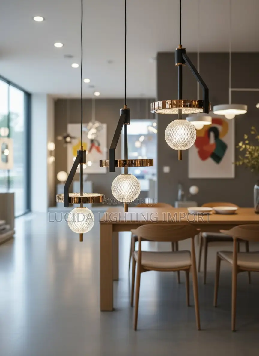 ዘመናዊ ተንጠልጣይ መብራት