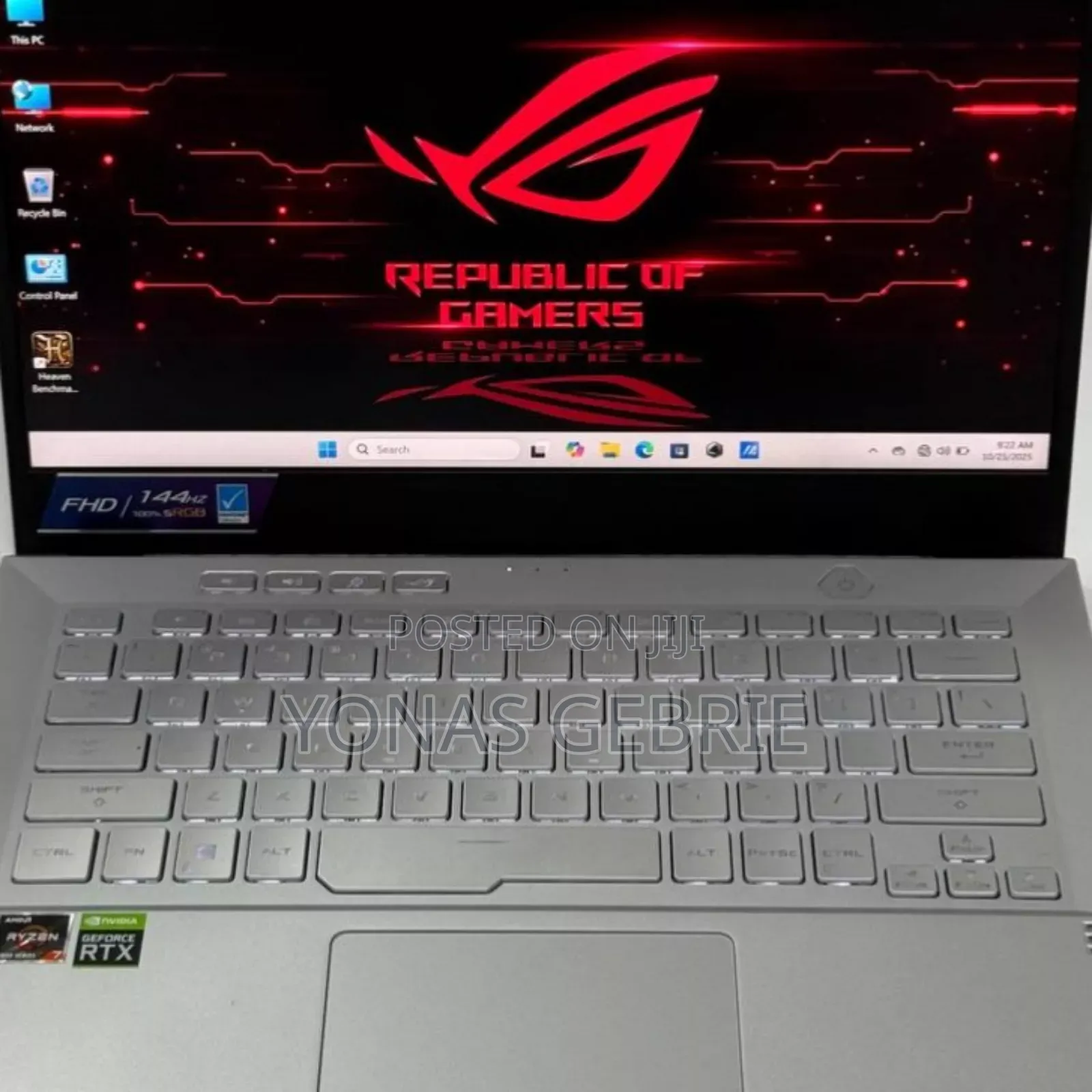 New Laptop Asus ROG Zephyrus G14 16GB AMD Ryzen 7 SSD 1T
