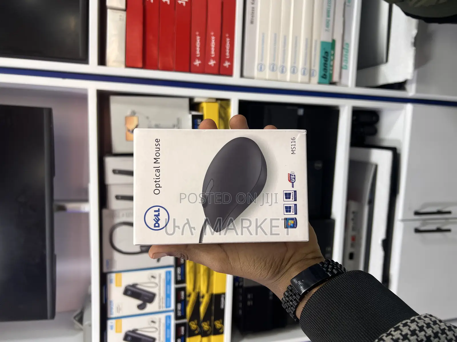 Dell Ms116 Wired Optical Mouse