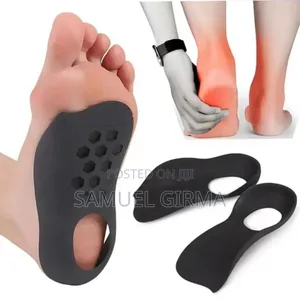 Arch Support Orthopedic Insoles
የተረከዝ ማስተካከያ ሶል