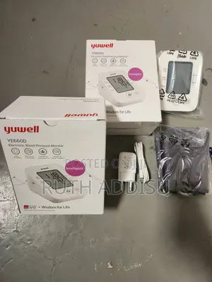 Photo - Yuwell Blood Pressure የደም መለኪያ የታሸገ ምቹ ሰፊ የእጅ ካፍ ያለው