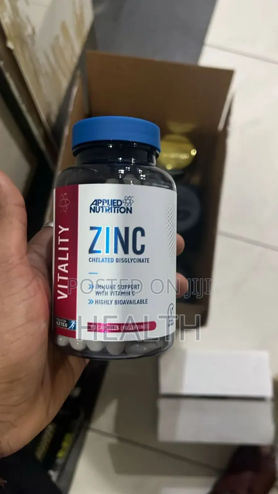 Applied Nutrition's Zinc 90 Capsule