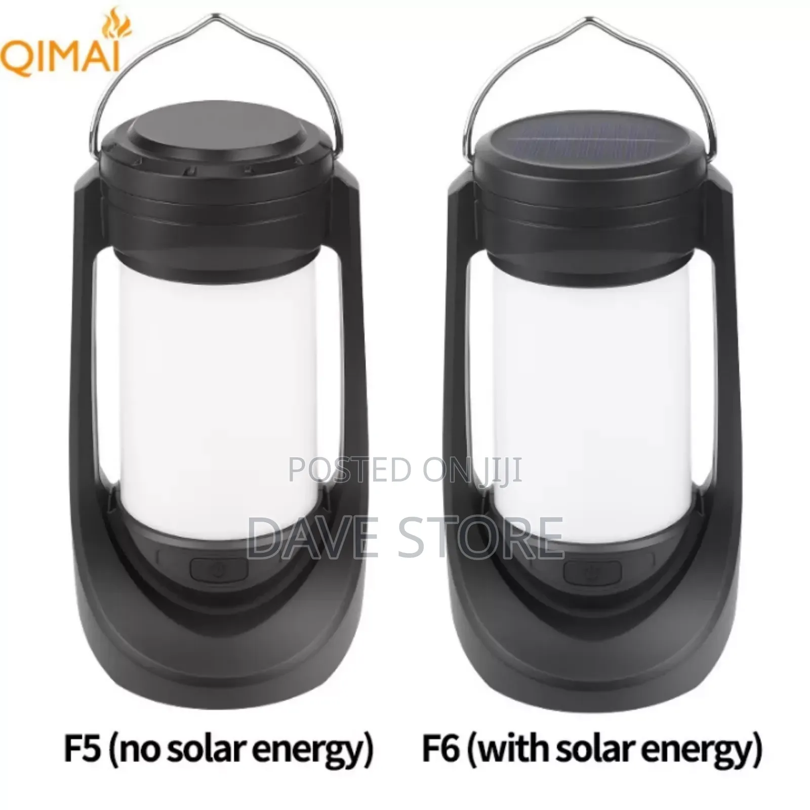 Flickering Solar Camping Light
