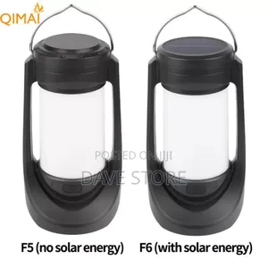 Flickering Solar Camping Light