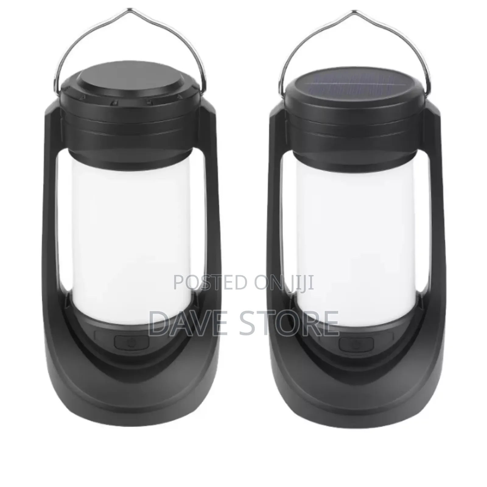 Flickering Solar Camping Light