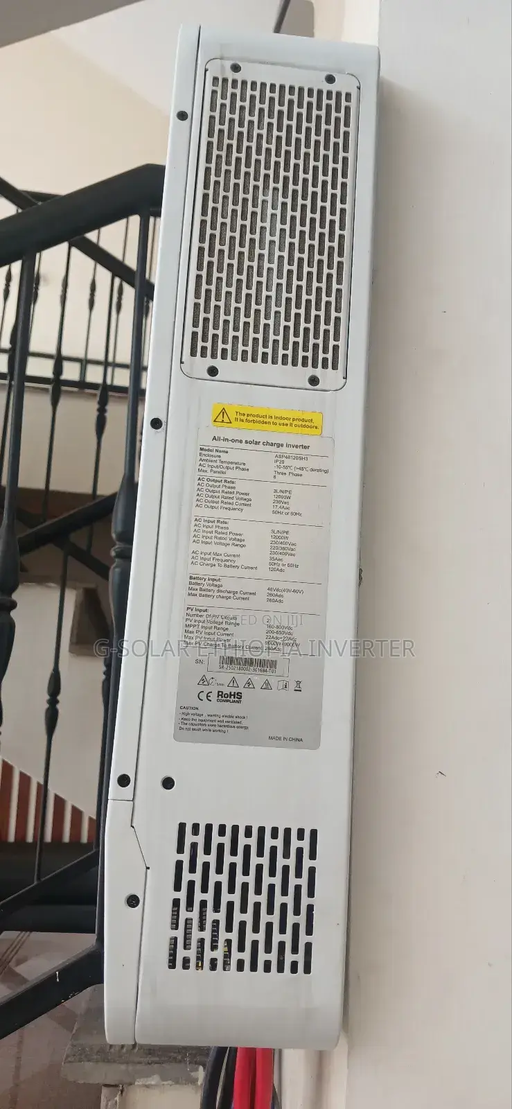 12kw Srne Hybrid Inverter + 15.36kwh Srne Lithium Battery | Solar