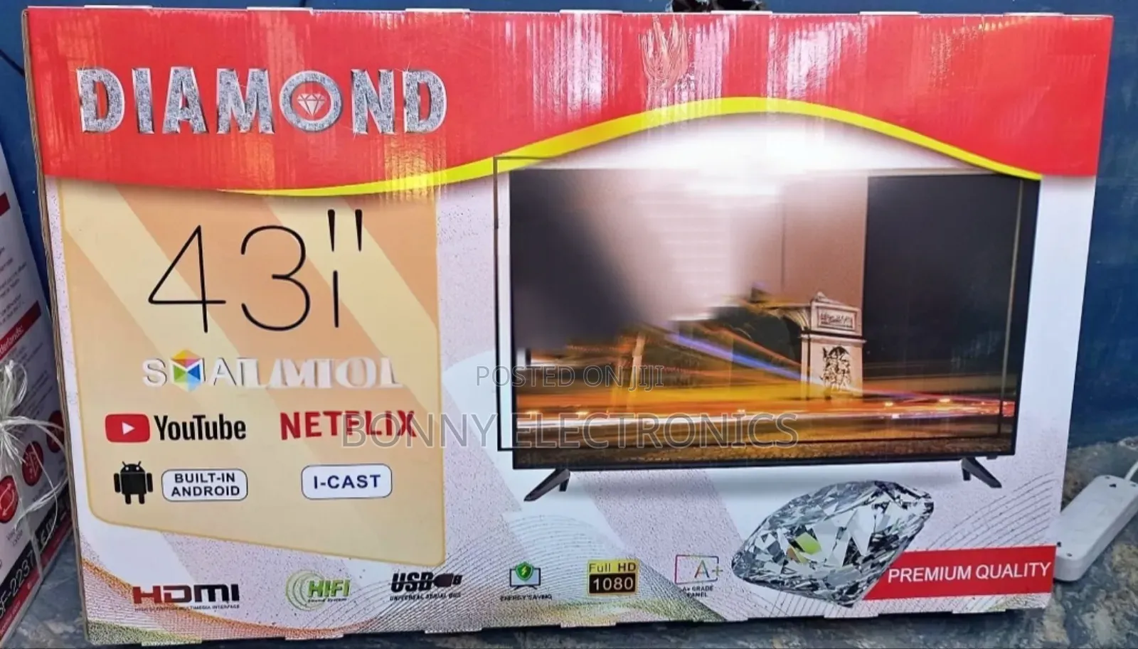 Diamond 43" Uhd Smart Tv