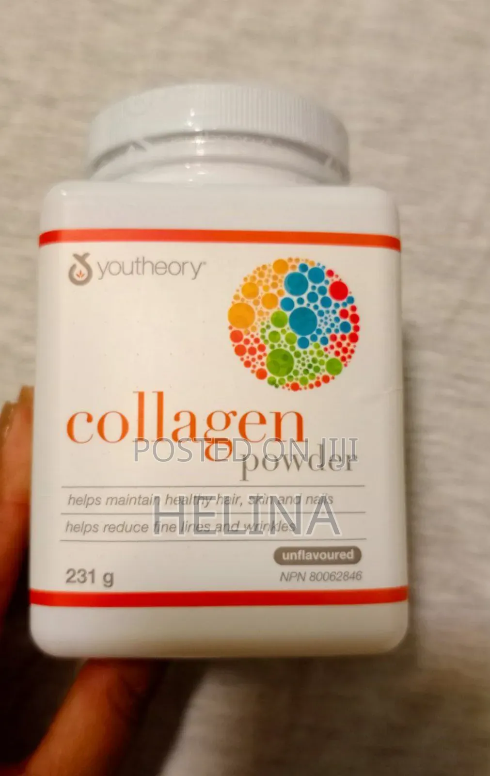 Youtheory Collagen Powder Helps Maintain Healthy Hair,Skin and Nails
