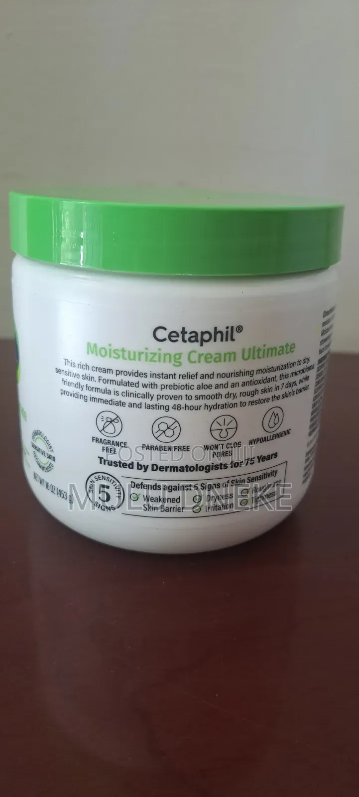 Cetaphil Moisturising Cream Ultimate(Antioxidant)