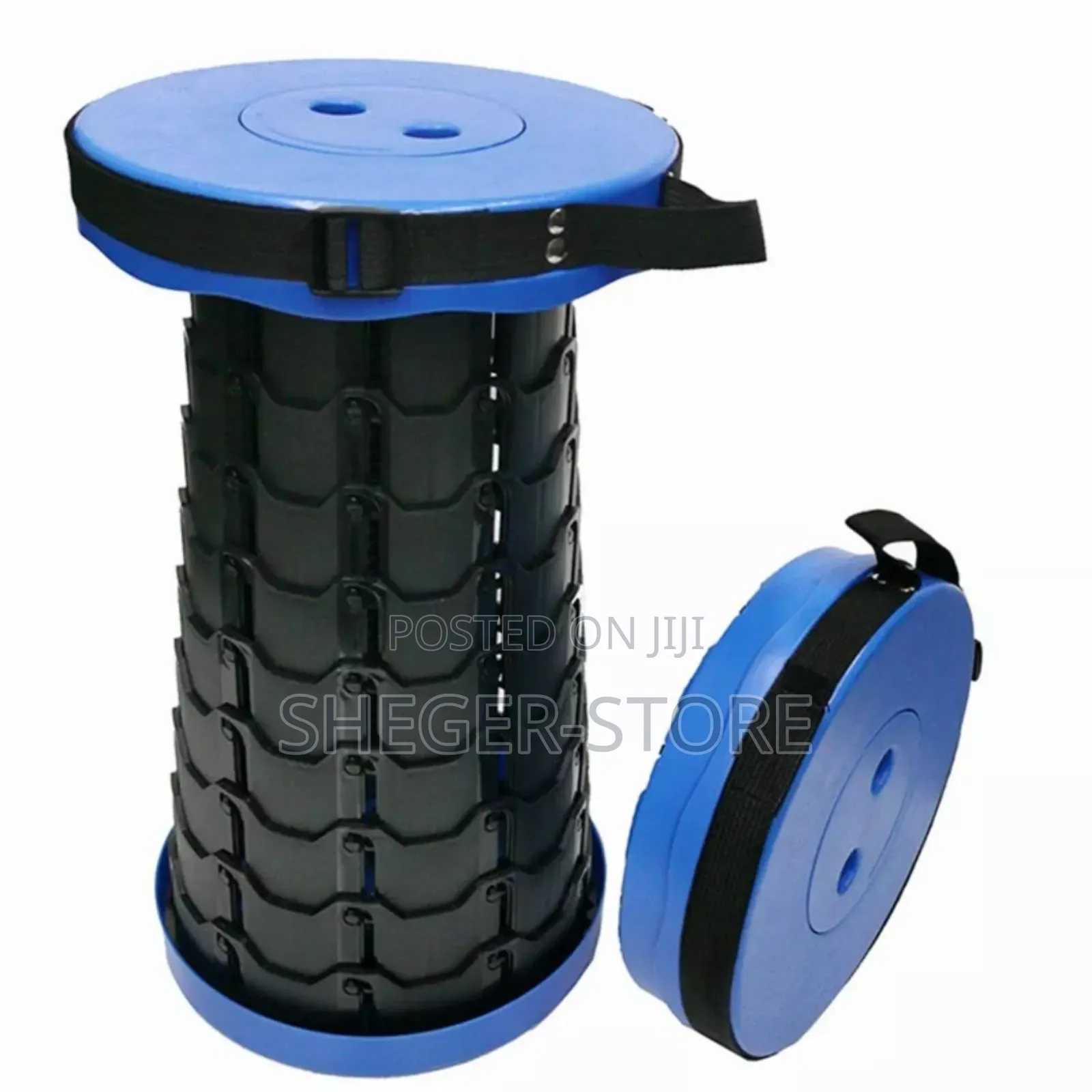 High Class Portable Travel Retractable Stool ( 400ኪሎ ግራም መሸከም የሚችል )