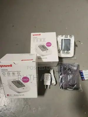 Photo - Ywell የታወቀ በቻርጅ የሚሰራ የደም መለኪያ Digital Blood Pressure Monitor Device