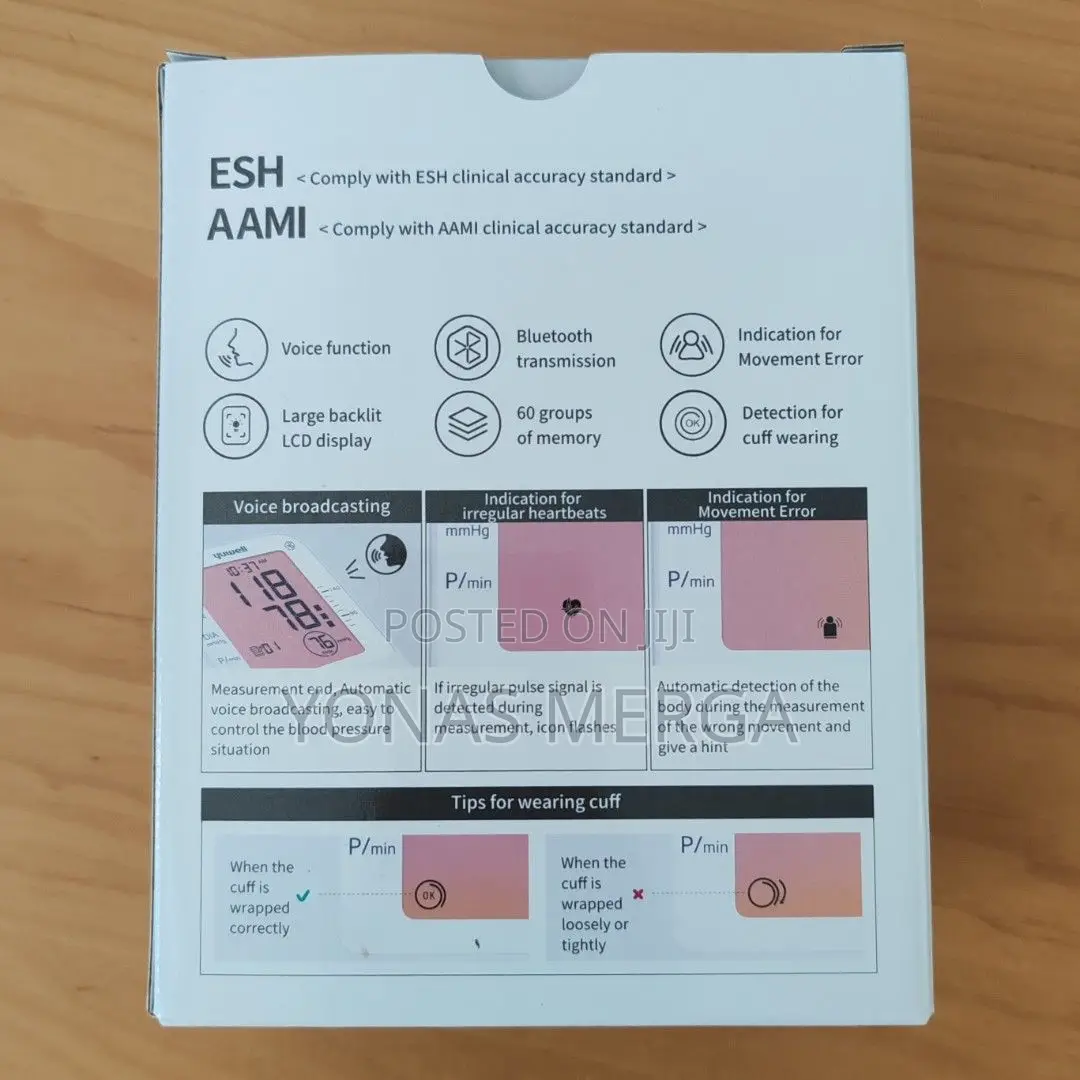 Bp Monitoring向坍blood Pressure Monitoring Simple, Fast, Reliable.