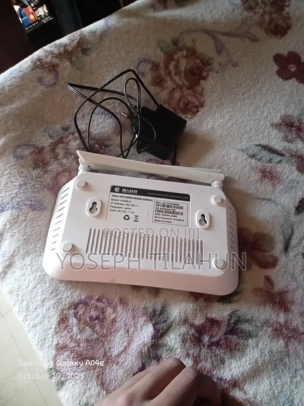 Wifi Routher Grentech Ethio Telecom